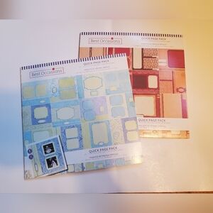 Best Occasions Quick Page Pack Set Lot Of 2 Preowned See Description